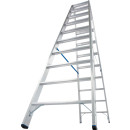 STABILO&reg; Stufendoppelleiter, Alu, 2x 10 Stufen
