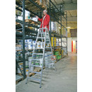 STABILO&reg; Stufendoppelleiter, Alu, 2x 10 Stufen