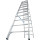 STABILO® Stufendoppelleiter, Alu, 2x 10 Stufen