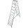 STABILO® Stufendoppelleiter, Alu, 2x 12 Stufen