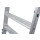 STABILO® Stufendoppelleiter, Alu, 2x 12 Stufen