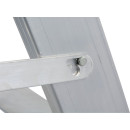 STABILO&reg; fahrbare Stufendoppelleiter, Alu, 2x 12 Stufen