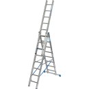 STABILO® Vielzweckleiter +S, Alu, 3x 8 Sprossen