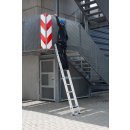 STABILO® Schiebeleiter +S, Alu, 2x 9 Sprossen