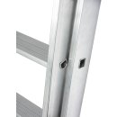 STABILO&reg; Schiebeleiter +S, Alu, 2x 9 Sprossen