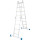 STABILO® Sprossengelenkuniversalleiter, 4x 4 Sprossen