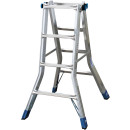 STABILO&reg; Sprossengelenkteleskopleiter, 4x 4 Sprossen