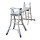 STABILO® Sprossengelenkteleskopleiter, 4x 4 Sprossen