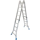 STABILO&reg; Sprossengelenkteleskopleiter, 4x 5 Sprossen