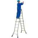 STABILO&reg; Sprossengelenkteleskopleiter, 4x 5 Sprossen