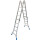 STABILO® Sprossengelenkteleskopleiter, 4x 5 Sprossen