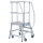 STABILO® fahrbare Podestleiter, einseitig begehbar, 3 Stufen