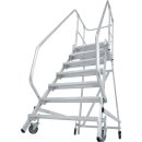 STABILO&reg; fahrbare Podestleiter, einseitig begehbar, 7 Stufen