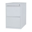 B&uuml;ro Standcontainer H&auml;ngeregistraturschrank f&uuml;r DIN A4 H&auml;ngemappen 75x46x79cm grau 509100