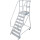 STABILO® fahrbare Podestleiter, einseitig begehbar, 8 Stufen