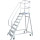 STABILO® fahrbare Podestleiter, einseitig begehbar, 8 Stufen
