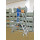 STABILO® fahrbare Podestleiter, beidseitig begehbar, 2x 5 Stufen