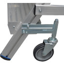 STABILO&reg; fahrbare Podestleiter, beidseitig begehbar, 2x 8 Stufen