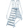 STABILO® fahrbare Podestleiter, beidseitig begehbar, 2x 8 Stufen