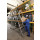 STABILO® fahrbare Podestleiter, beidseitig begehbar, 2x 8 Stufen