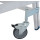 STABILO® fahrbare Podestleiter, beidseitig begehbar, mit Fußleiste + extra hohem Handlauf, 2x 3 Stufen