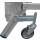 STABILO® fahrbare Podestleiter, beidseitig begehbar, mit Fußleiste + extra hohem Handlauf, 2x 3 Stufen