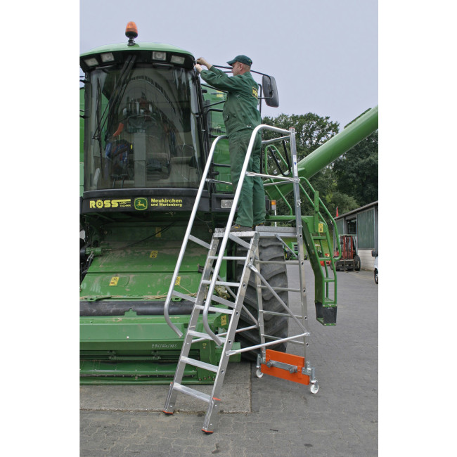 STABILO® Podestleiter Vario kompakt, 7 Stufen