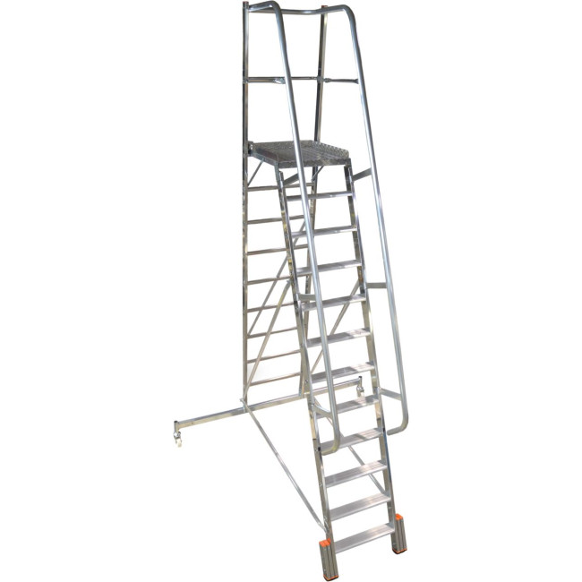 STABILO® Podestleiter Vario kompakt, 12 Stufen
