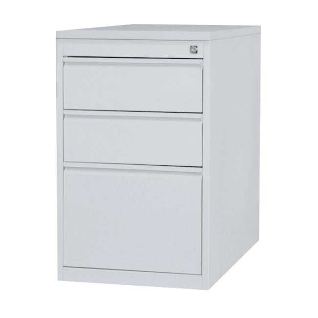 Büro Standcontainer Hängeregistraturschrank  für DIN A4 Hängemappen 75x46x79cm grau 509400