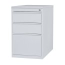 B&uuml;ro Standcontainer H&auml;ngeregistraturschrank  f&uuml;r DIN A4 H&auml;ngemappen 75x46x79cm grau 509400