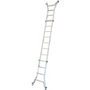 STABILO® Sprossengelenkteleskopleiter mit 4 Holmverlängerungen