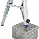 STABILO® Sprossengelenkteleskopleiter mit 4 Holmverlängerungen
