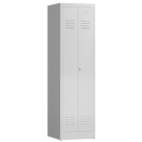 Kleiderspind aus Metall f&uuml;r 1 Person - Breite 500 mm - wei&szlig;