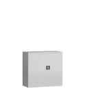 Aktenschrank Metall 75x80 wei&szlig; abschlie&szlig;bar