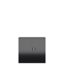 Frontansicht mit geschlossenen T&uuml;ren vom Steelboxx Metallschrank abschlie&szlig;bar Fl&uuml;gelt&uuml;renschrank Aktenschrank 750 x 800 x 380 mm schwarz X-530309 komplett montiert.