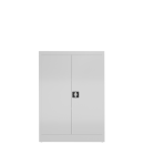 Frontansicht mit geöffneten Türen vom Steelboxx...