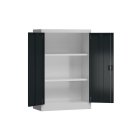 Aktenschrank Metall 120x92 anthrazit abschließbar