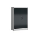 Aktenschrank Metall 120x92 anthrazit abschlie&szlig;bar