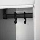 L&uuml;llmann&reg; Metallspind mit 6 F&auml;chern - grau
