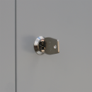 B-WARE - F&auml;cherschrank mit 8 F&auml;chern - grau/blau