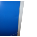 B-WARE - F&auml;cherschrank mit 8 F&auml;chern - grau/blau