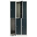 Spind Garderobenschrank Fächerschrank Schließfachschrank...