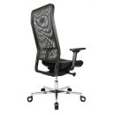 Wagner W1 C High Bürodrehstuhl Arbeitsdrehstuhl mit Dondola schwarz 216790