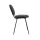 Polsterstuhl, 470/820 x 545 x 425 mm, tiefschwarz/grau