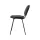 Polsterstuhl, 470/820 x 545 x 425 mm, tiefschwarz/grau