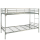 Sicherheitsetagenbett 900 x 2000 mm inkl. Sicherheitspaket - silbergrau