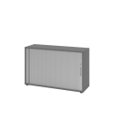 Rollladenschrank aus Holz - 2 Ordnerhöhen -...