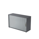 Rollladenschrank aus Holz - 2 Ordnerhöhen -...