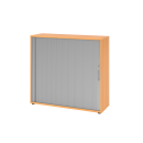 Rollladenschrank aus Holz - 3 Ordnerhöhen -...