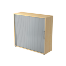 Rollladenschrank aus Holz - 3 Ordnerhöhen -...